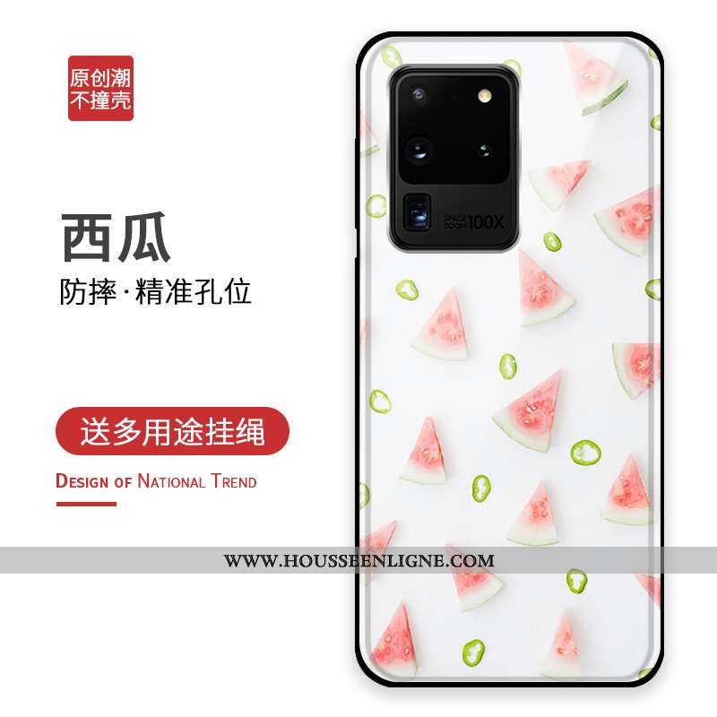 Housse Samsung Galaxy S20 Ultra Personnalité Silicone Téléphone Portable Étui Coque Étoile Tout Comp