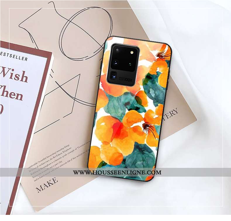 Housse Samsung Galaxy S20 Ultra Personnalité Silicone Téléphone Portable Étui Coque Étoile Tout Comp