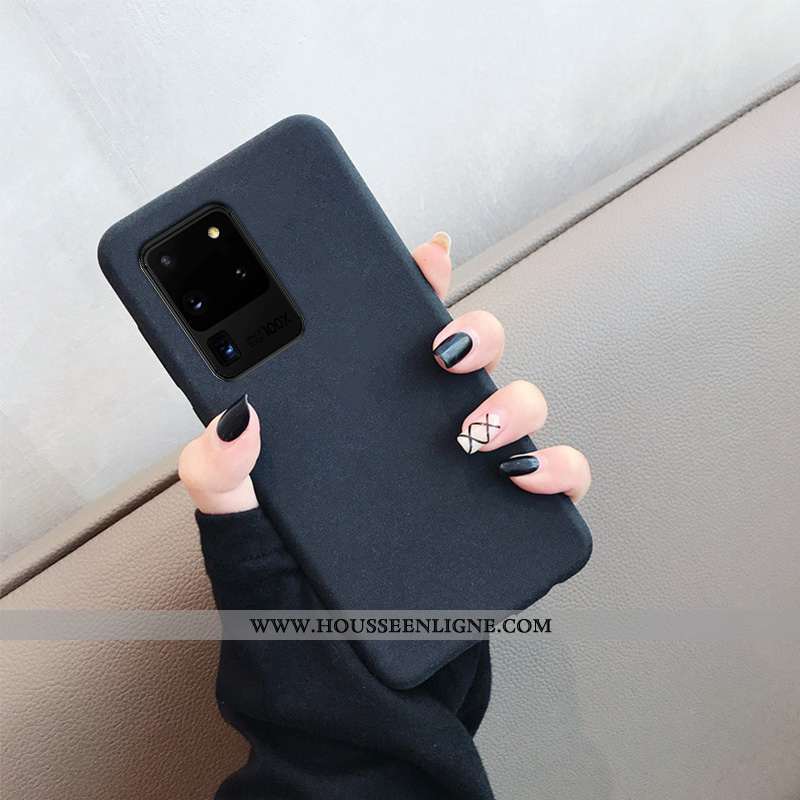 Housse Samsung Galaxy S20 Ultra Silicone Protection Légère Fluide Doux Tendance Nouveau Incassable N