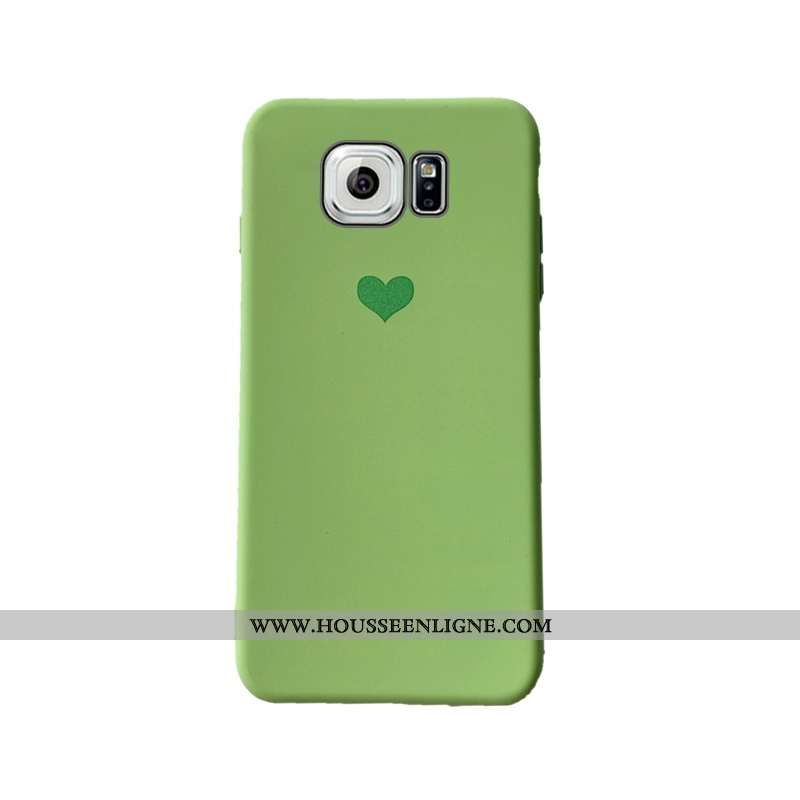 Housse Samsung Galaxy S6 Edge Tendance Légère Personnalité Net Rouge Tout Compris Étoile Incassable 