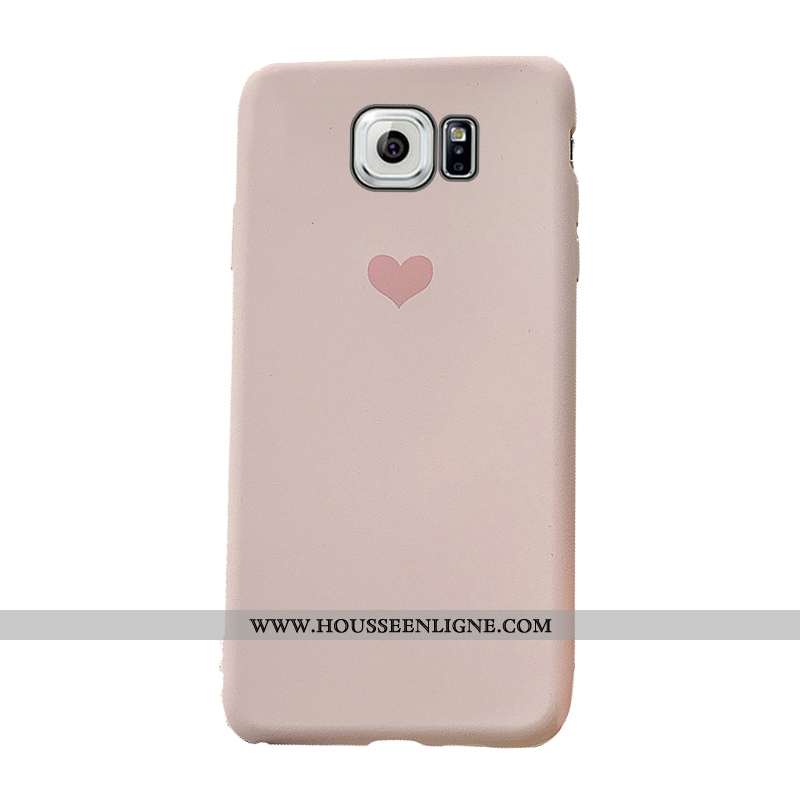 Housse Samsung Galaxy S6 Edge Tendance Légère Personnalité Net Rouge Tout Compris Étoile Incassable 
