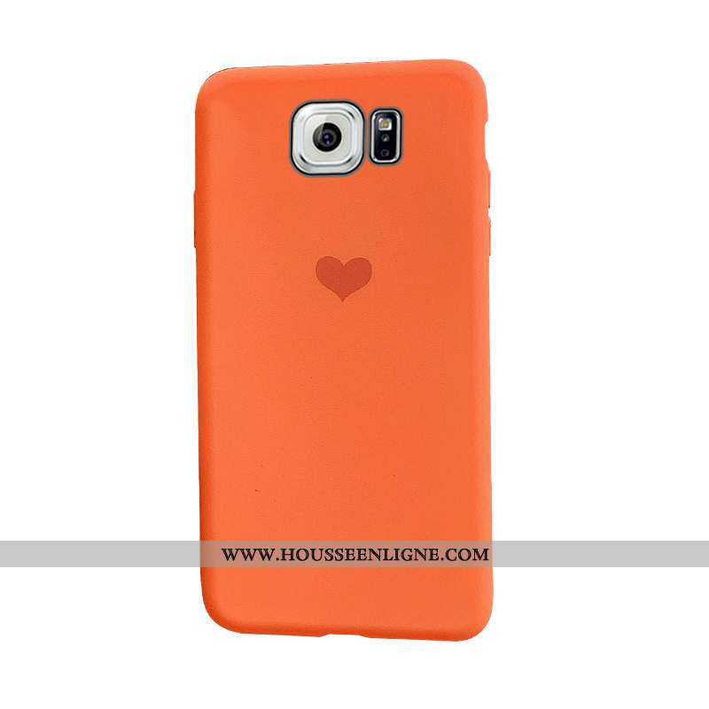 Housse Samsung Galaxy S6 Edge Tendance Légère Personnalité Net Rouge Tout Compris Étoile Incassable 