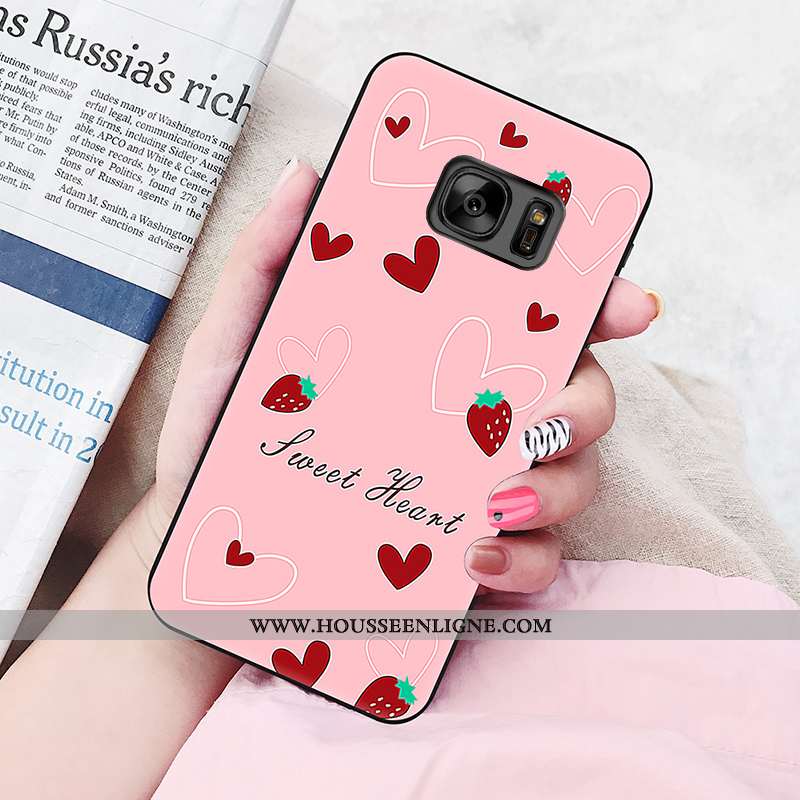 Housse Samsung Galaxy S6 Protection Personnalité Fluide Doux Silicone Étui Téléphone Portable Nouvea