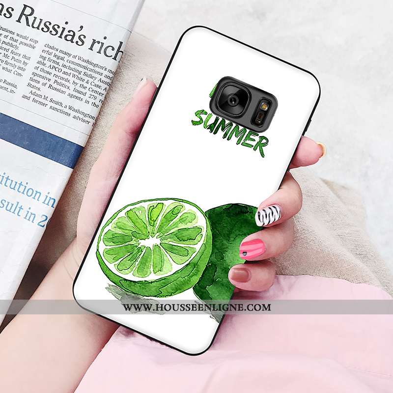 Housse Samsung Galaxy S6 Protection Personnalité Fluide Doux Silicone Étui Téléphone Portable Nouvea