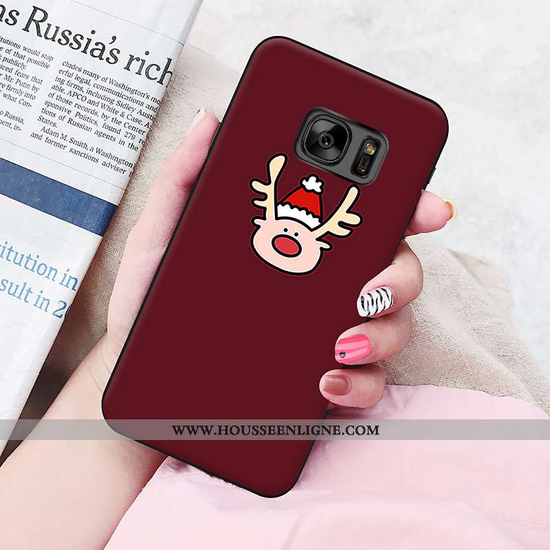 Housse Samsung Galaxy S6 Protection Personnalité Fluide Doux Silicone Étui Téléphone Portable Nouvea