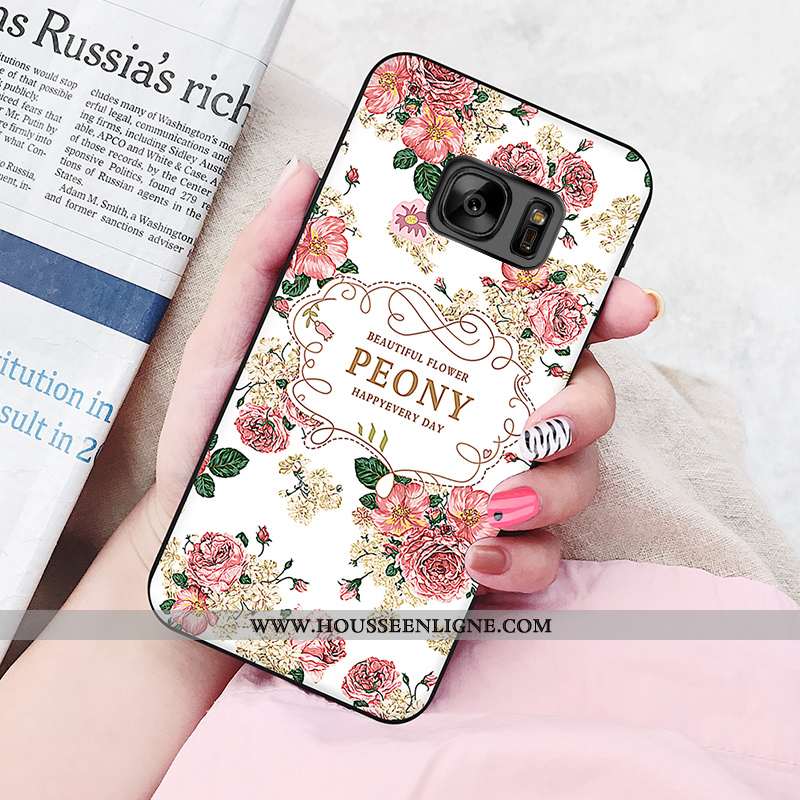 Housse Samsung Galaxy S6 Protection Personnalité Fluide Doux Silicone Étui Téléphone Portable Nouvea