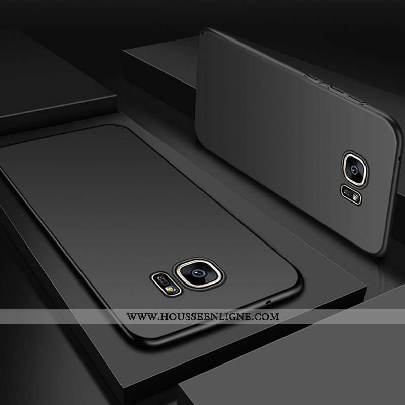 Housse Samsung Galaxy S7 Délavé En Daim Personnalité Étui Créatif Étoile Net Rouge Téléphone Portabl