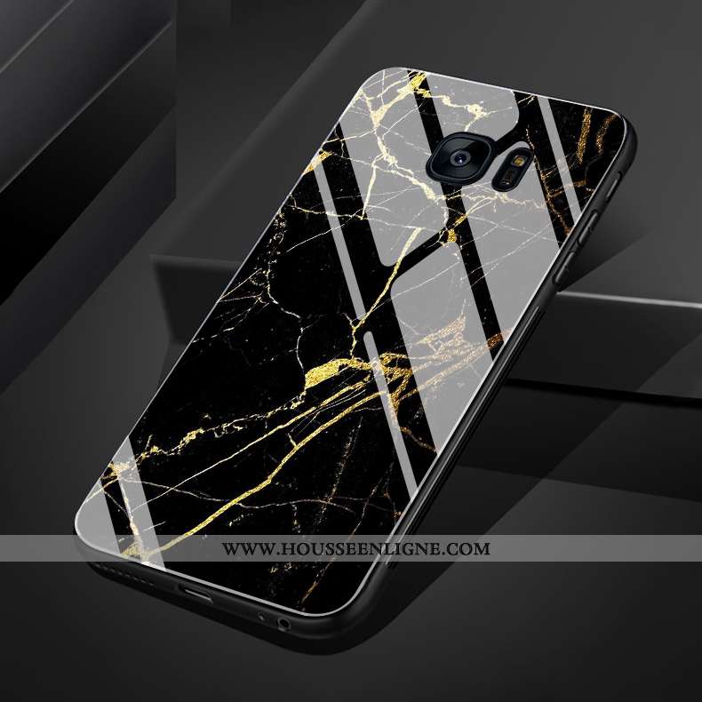 Housse Samsung Galaxy S7 Edge Protection Verre Étui Europe Grand Coque Vent Blanche