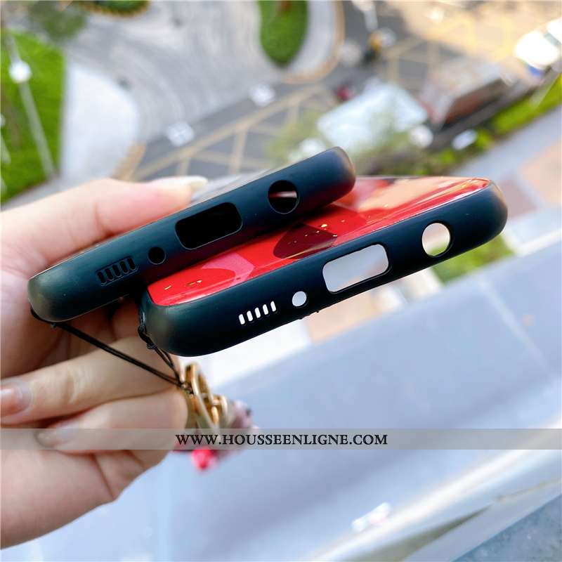 Housse Samsung Galaxy S8 Créatif Vintage Rouge Légère Personnalité Ultra Étui