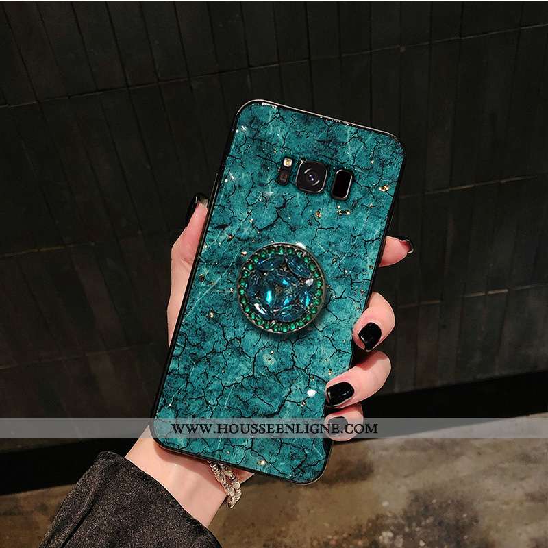 Housse Samsung Galaxy S8+ Mode Protection Difficile Incassable Vert Étui Tout Compris Verte