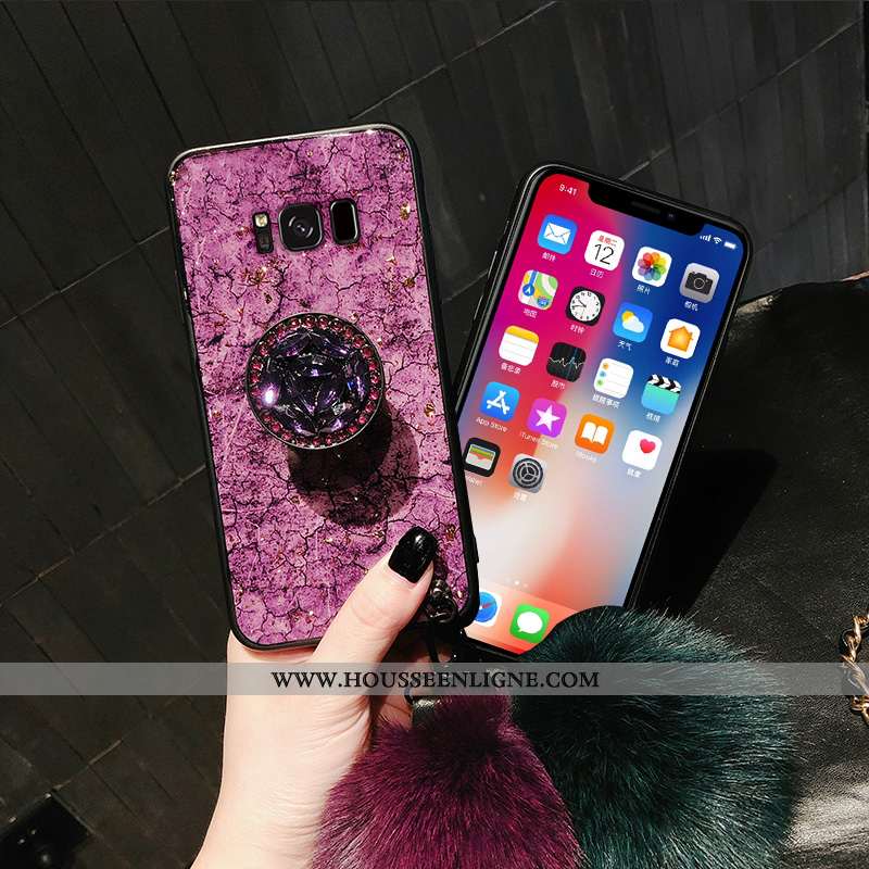 Housse Samsung Galaxy S8+ Mode Protection Difficile Incassable Vert Étui Tout Compris Verte