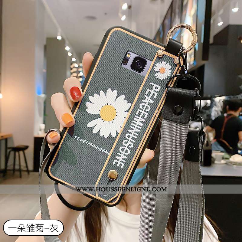 Housse Samsung Galaxy S8 Personnalité Créatif Coque Étoile Vert Ornements Suspendus Amoureux Verte