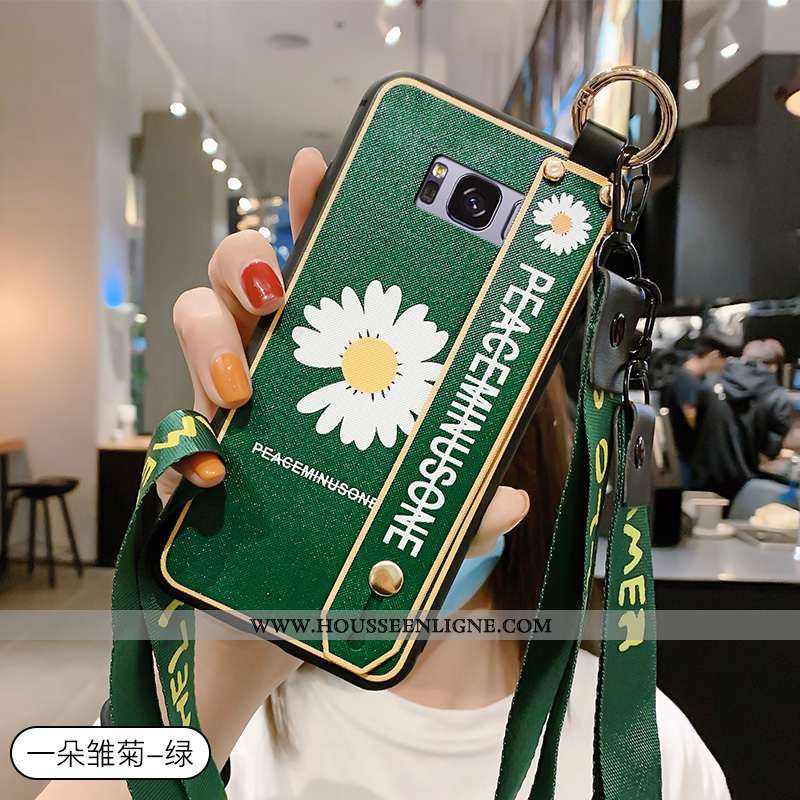 Housse Samsung Galaxy S8 Personnalité Créatif Coque Étoile Vert Ornements Suspendus Amoureux Verte