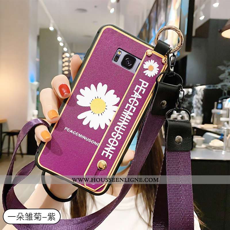 Housse Samsung Galaxy S8 Personnalité Créatif Coque Étoile Vert Ornements Suspendus Amoureux Verte
