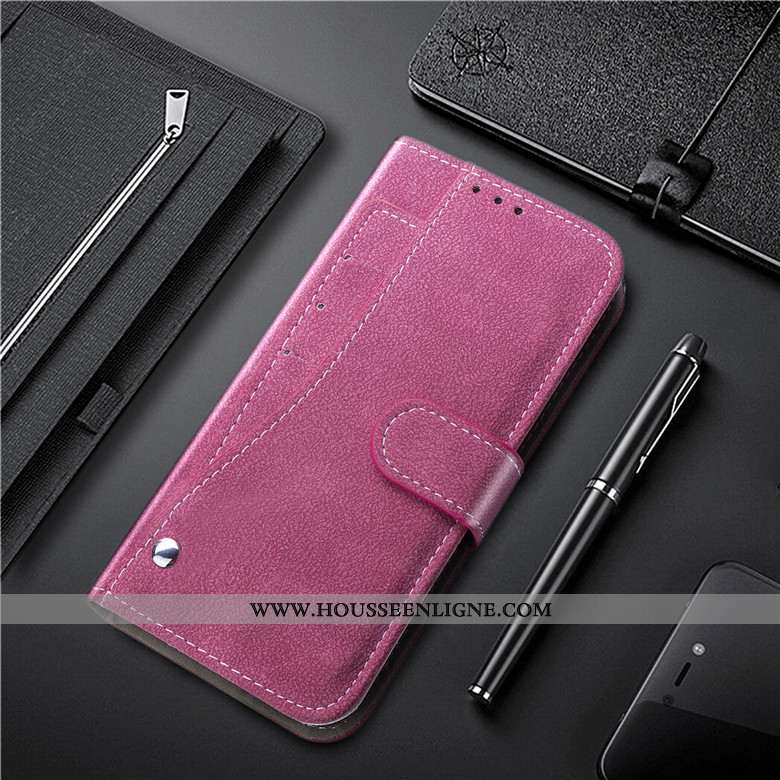 Housse Samsung Galaxy S8 Protection Cuir Téléphone Portable Coque Violet Fluide Doux
