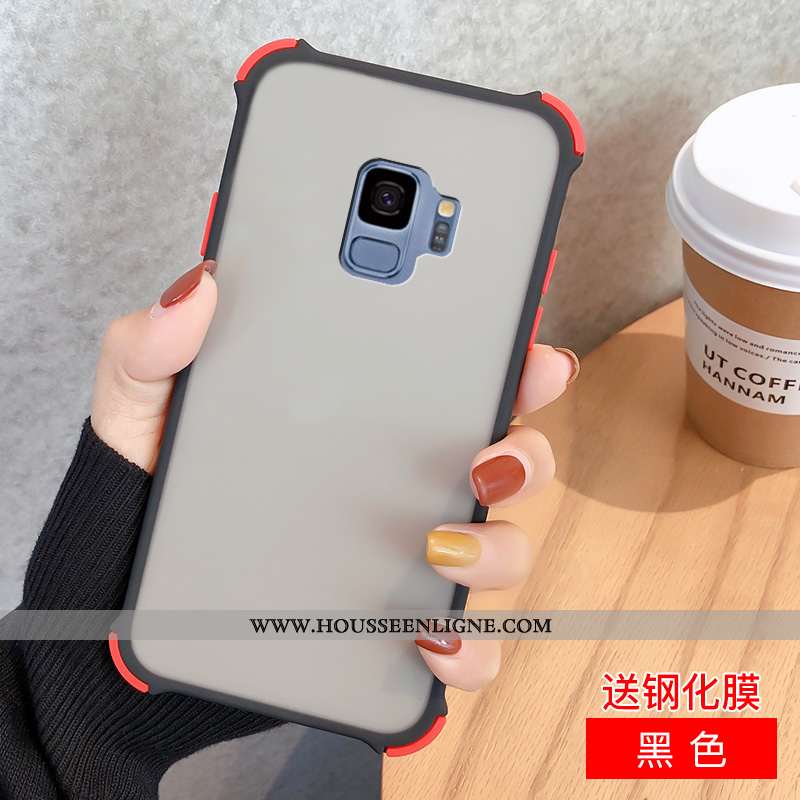 Housse Samsung Galaxy S9 Créatif Tendance Coque Délavé En Daim Incassable Téléphone Portable Fluide 