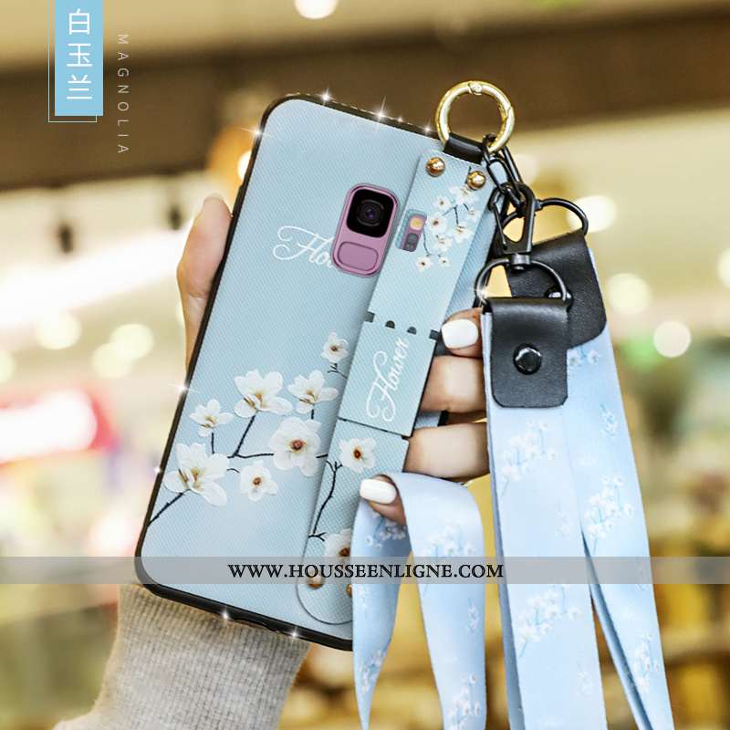 Housse Samsung Galaxy S9 Fluide Doux Silicone Ultra Tendance Étoile Incassable Créatif Rose