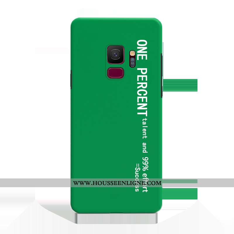 Housse Samsung Galaxy S9 Légère Délavé En Daim Rouge Étoile Ultra Difficile Personnalité