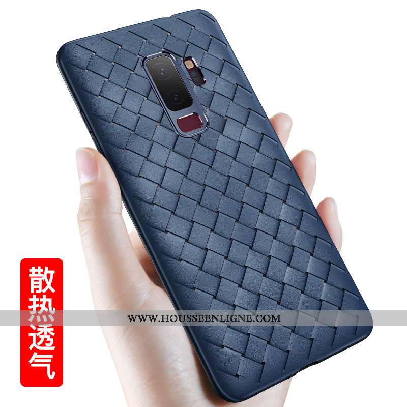 Housse Samsung Galaxy S9+ Légère Modèle Fleurie Tendance Téléphone Portable Étoile Rouge Incassable