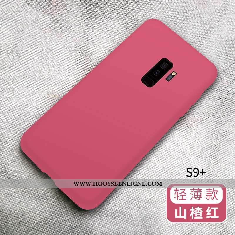 Housse Samsung Galaxy S9+ Protection Créatif Étui Tout Compris Téléphone Portable Vert Étoile Verte