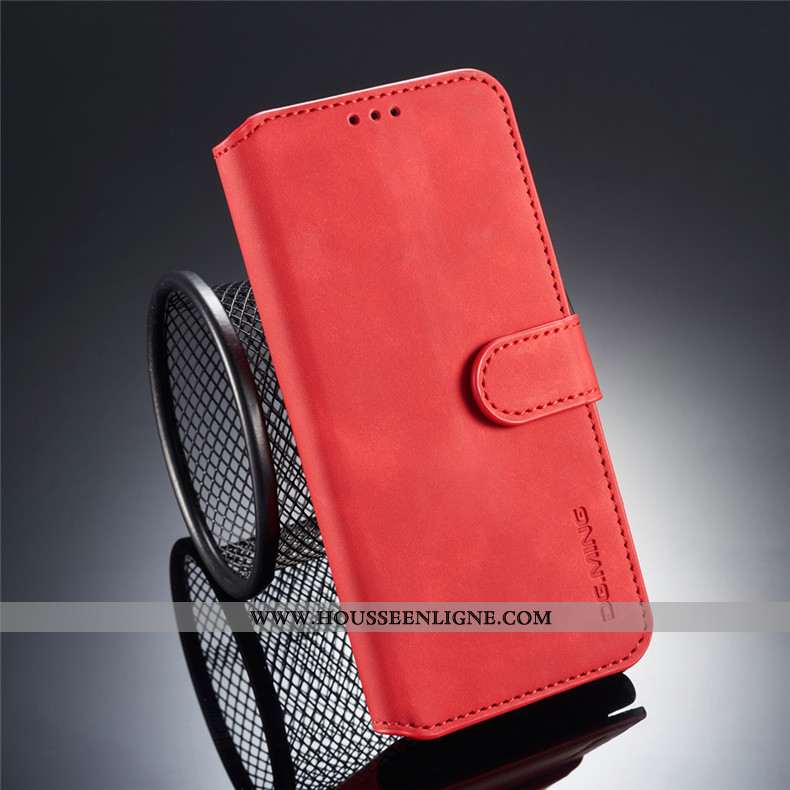 Housse Samsung Galaxy S9+ Protection Cuir Incassable Gris Coque Étoile Business