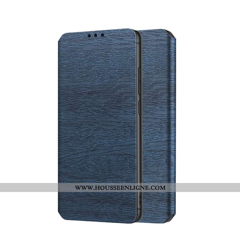 Housse Samsung Galaxy S9+ Protection Cuir Tout Compris Téléphone Portable Magnétisme Bleu Étoile