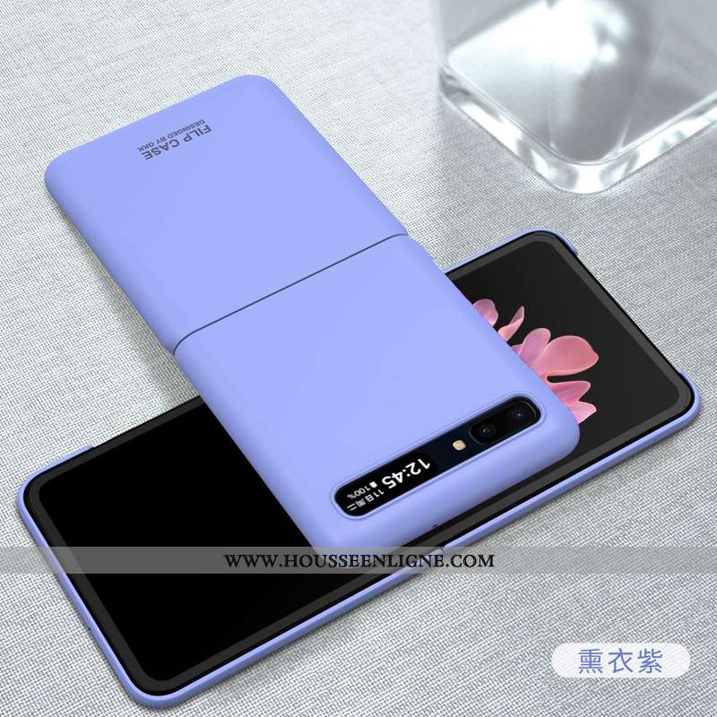 Housse Samsung Z Flip Tendance Légère Étoile Vert Ultra Protection Incassable Verte