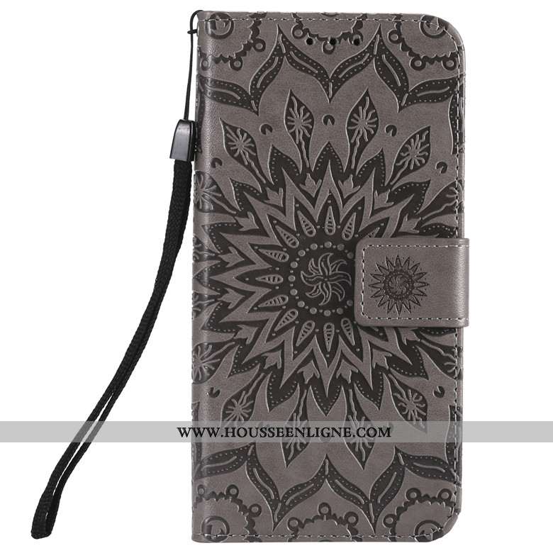 Housse Sony Xperia 1 Ii Créatif Cuir Fluide Doux Protection Incassable Clamshell Coque Rouge