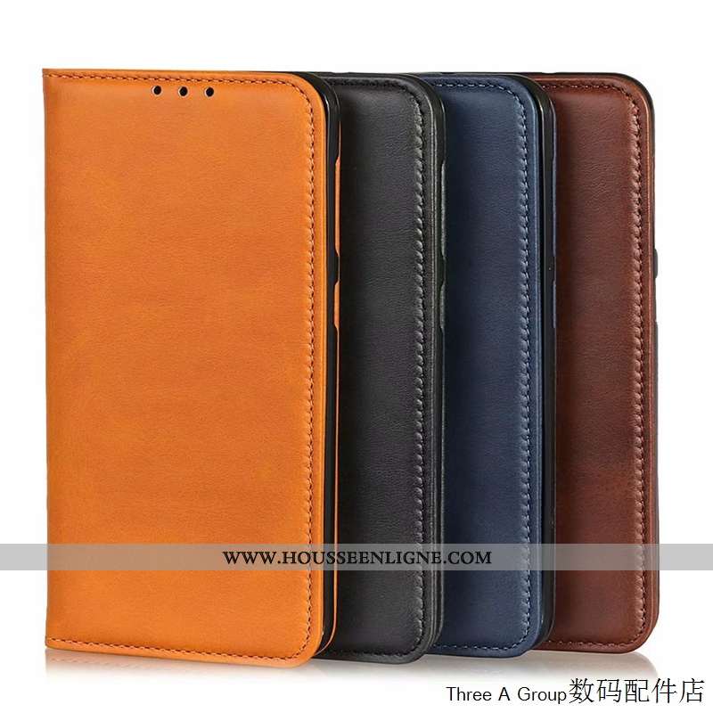 Housse Sony Xperia 1 Ii Protection Coque Étui Jaune Business Incassable