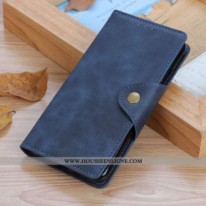Housse Sony Xperia 1 Ii Protection Cuir Modèle Fleurie Une Agrafe Étui Coque Téléphone Portable Marr