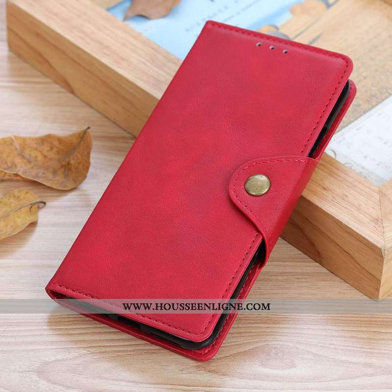 Housse Sony Xperia 1 Ii Protection Cuir Modèle Fleurie Une Agrafe Étui Coque Téléphone Portable Marr