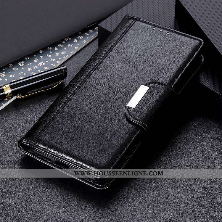 Housse Sony Xperia 1 Ii Protection Cuir Étui Nouveau Téléphone Portable Coque Rouge