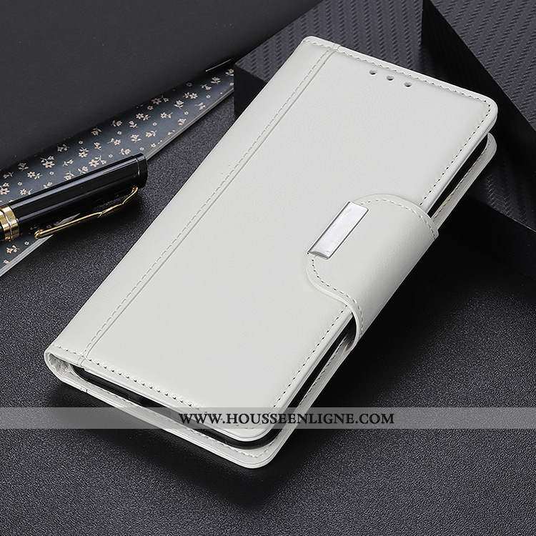 Housse Sony Xperia 1 Ii Protection Cuir Étui Nouveau Téléphone Portable Coque Rouge