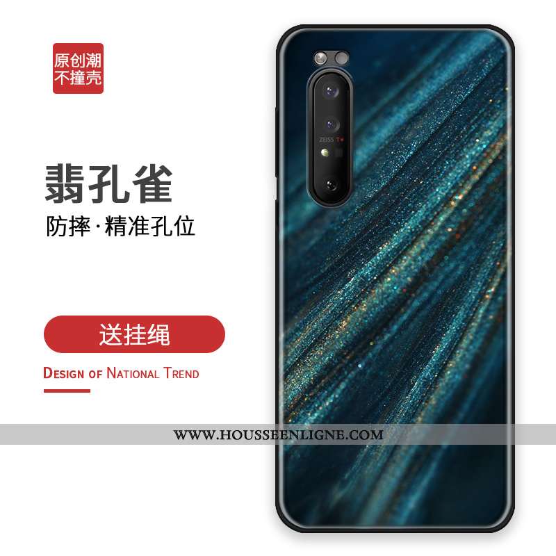 Housse Sony Xperia 1 Ii Protection Personnalité Tout Compris Incassable Personnalisé Argent Téléphon