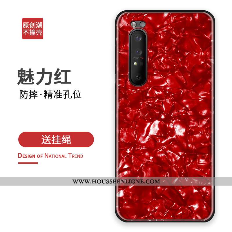 Housse Sony Xperia 1 Ii Protection Personnalité Tout Compris Incassable Personnalisé Argent Téléphon