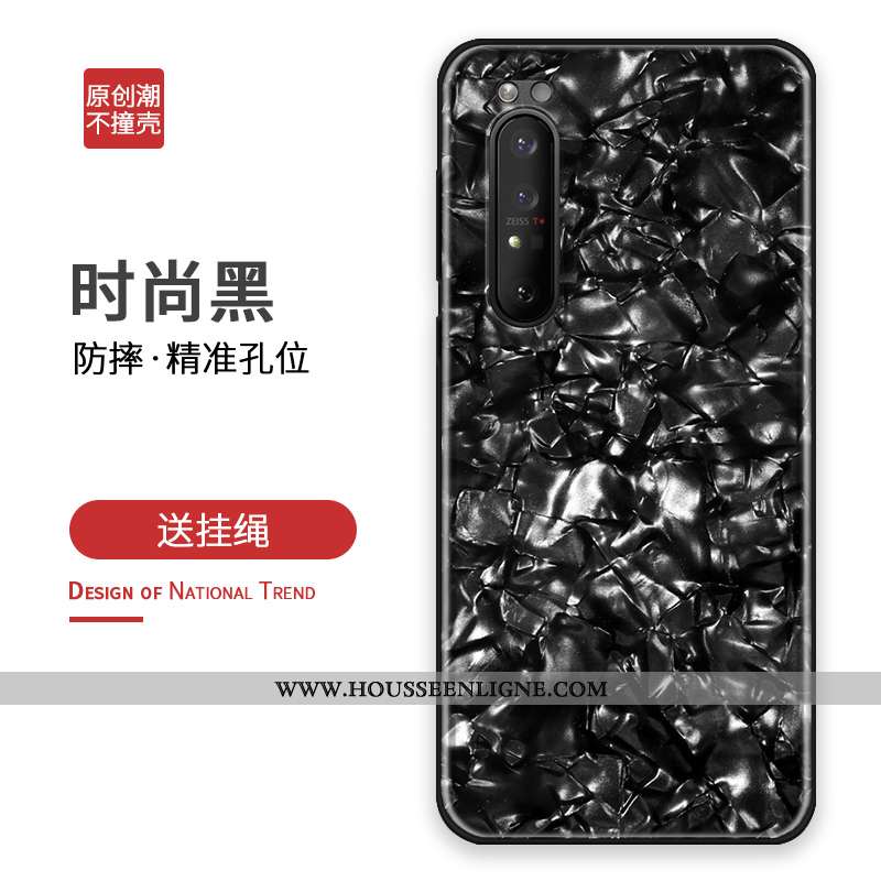 Housse Sony Xperia 1 Ii Protection Personnalité Tout Compris Incassable Personnalisé Argent Téléphon