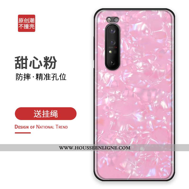 Housse Sony Xperia 1 Ii Protection Personnalité Tout Compris Incassable Personnalisé Argent Téléphon