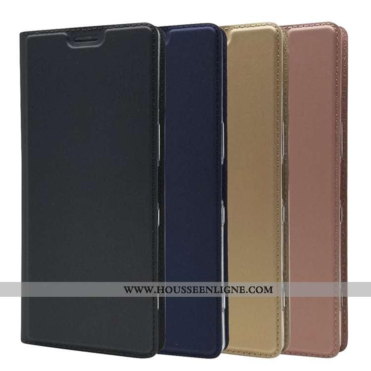 Housse Sony Xperia 1 Transparent Silicone Noir Coque Incassable Téléphone Portable