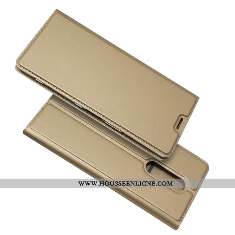 Housse Sony Xperia 1 Transparent Silicone Noir Coque Incassable Téléphone Portable