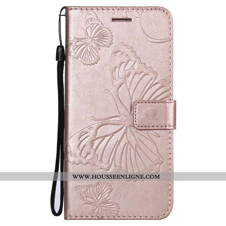 Housse Sony Xperia 10 Cuir Fluide Doux Incassable Téléphone Portable Rose Protection Tout Compris