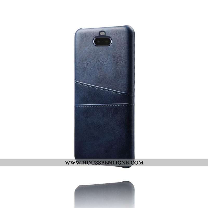 Housse Sony Xperia 10 Cuir Protection Qualité Difficile Kaki Coque Téléphone Portable Khaki