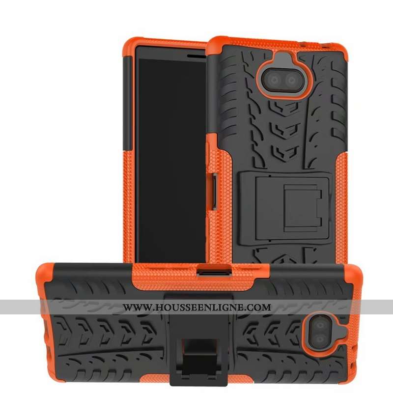 Housse Sony Xperia 10 Plus Protection Personnalité Coque Rouge Tout Compris Luxe Tendance