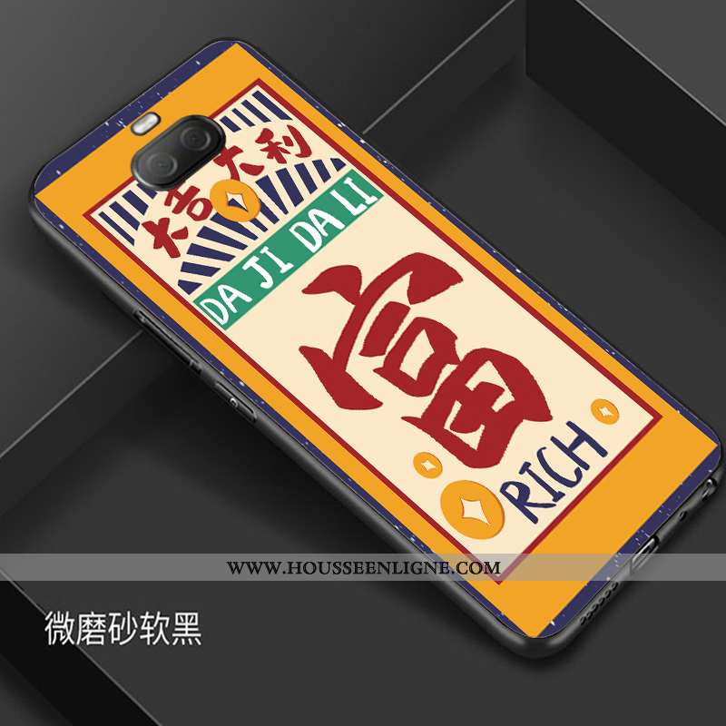 Housse Sony Xperia 10 Plus Protection Personnalité Incassable Créatif Coque Étui Silicone Jaune