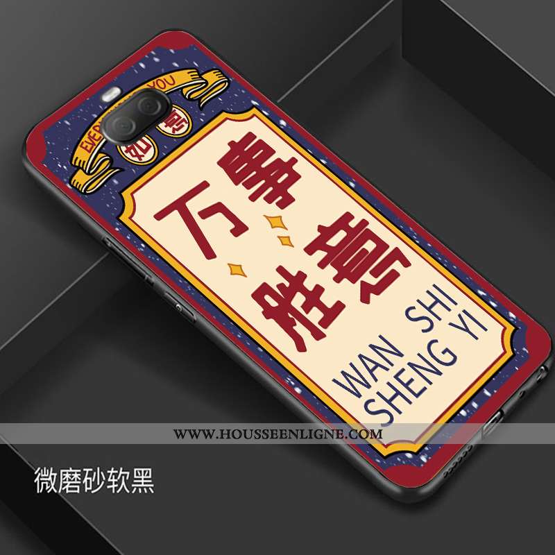 Housse Sony Xperia 10 Plus Protection Personnalité Incassable Créatif Coque Étui Silicone Jaune