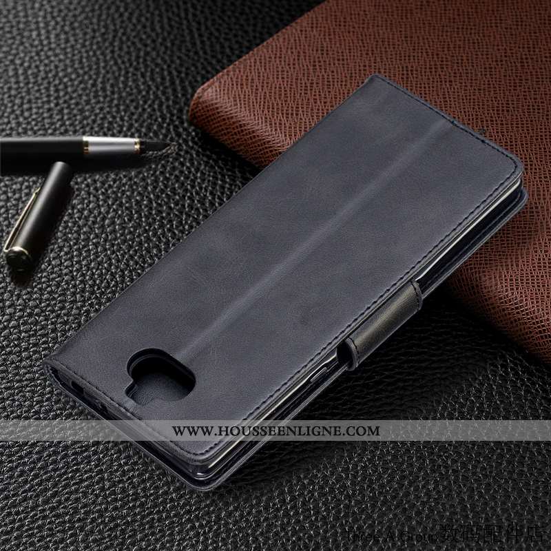Housse Sony Xperia 10 Silicone Protection Coque Cuir Tout Compris Étui Fluide Doux Noir
