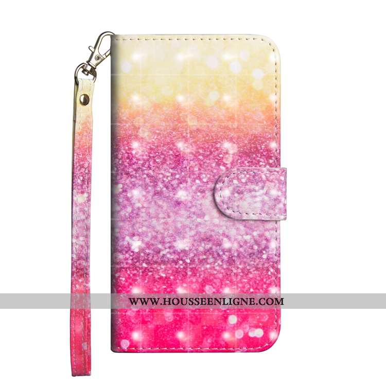 Housse Sony Xperia L1 Fluide Doux Ornements Suspendus Peinture Cuir Téléphone Portable Clamshell Ver