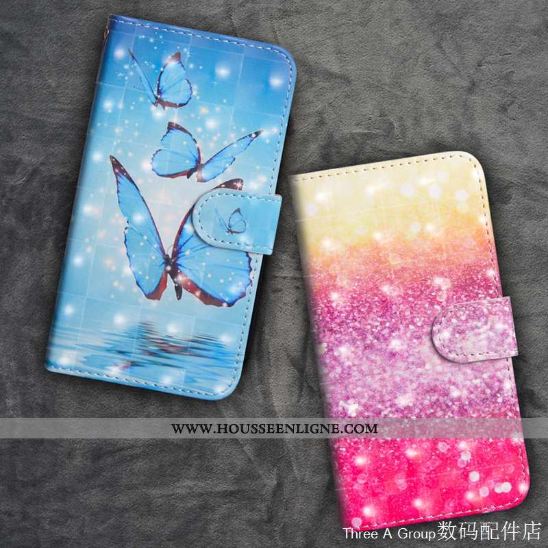 Housse Sony Xperia L1 Fluide Doux Ornements Suspendus Peinture Cuir Téléphone Portable Clamshell Ver