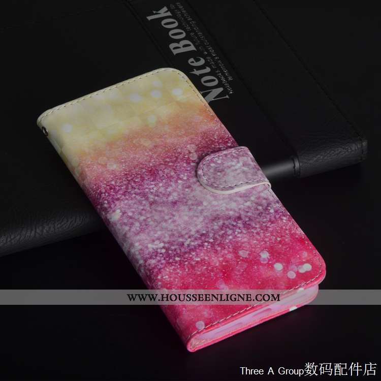 Housse Sony Xperia L1 Fluide Doux Ornements Suspendus Peinture Cuir Téléphone Portable Clamshell Ver