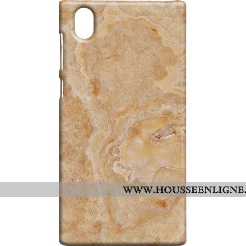 Housse Sony Xperia L1 Protection Délavé En Daim Difficile Rose Étui Téléphone Portable Grand