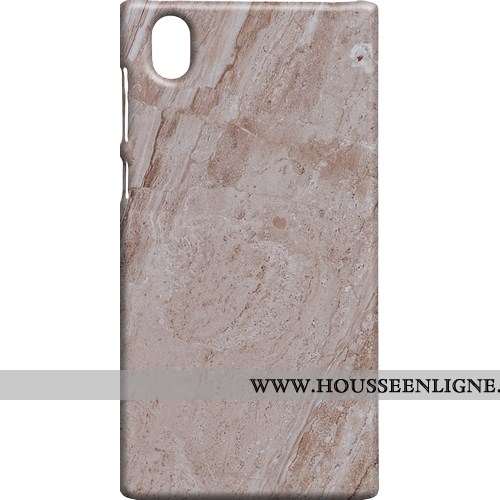 Housse Sony Xperia L1 Protection Délavé En Daim Difficile Rose Étui Téléphone Portable Grand